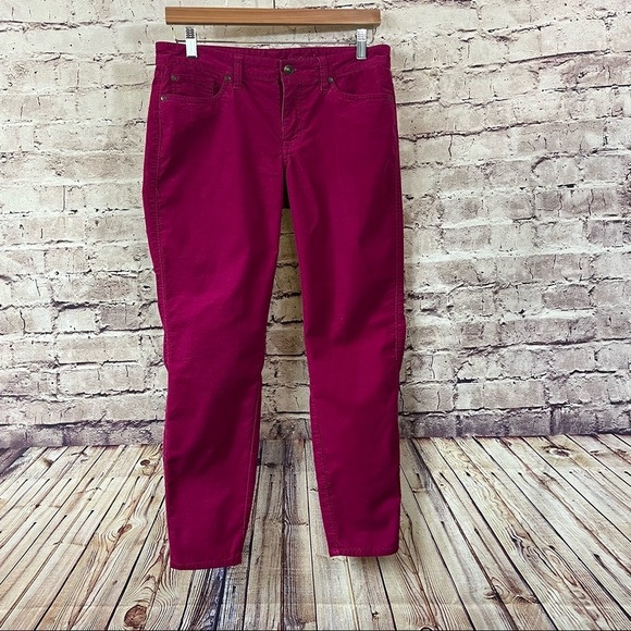 Gap Pink Premium Skinny Corduroy Pants - Picture 1 of 7